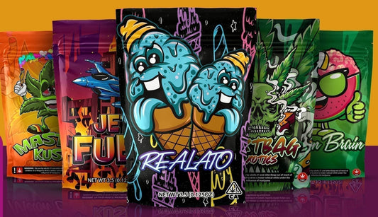 3.5G Weed Mylar Bags - Custom420bag