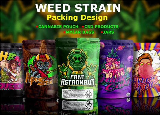 Top 9 Strain-Themed Mylar Bags: A Comprehensive Guide - Custom420bag