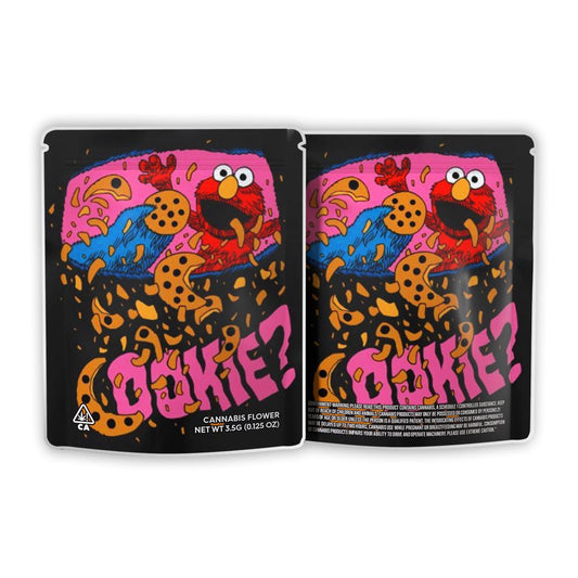 SHARING Cookies Cartoon Weed Mylar Bags 3.5 Bags