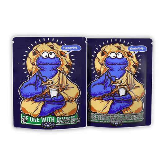 He One With Cookies Weed Mylar Bags 3.5 Grams