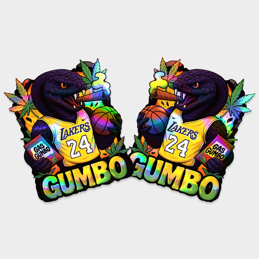 Lakers 24 Gumbo 3.5G Mylar Bags