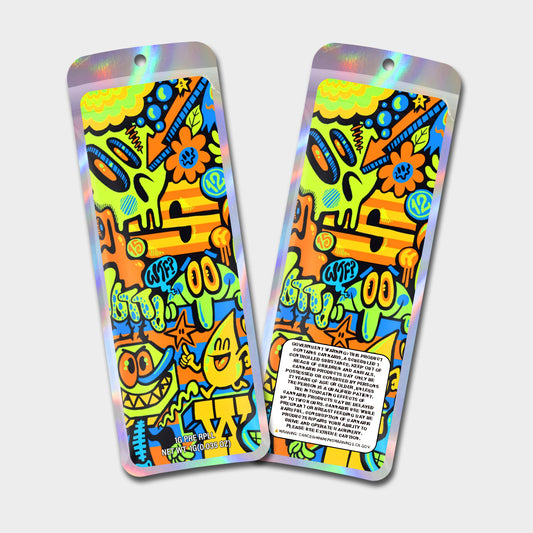 Wittf 1G Labeled Pre-Roll Mylar Bags