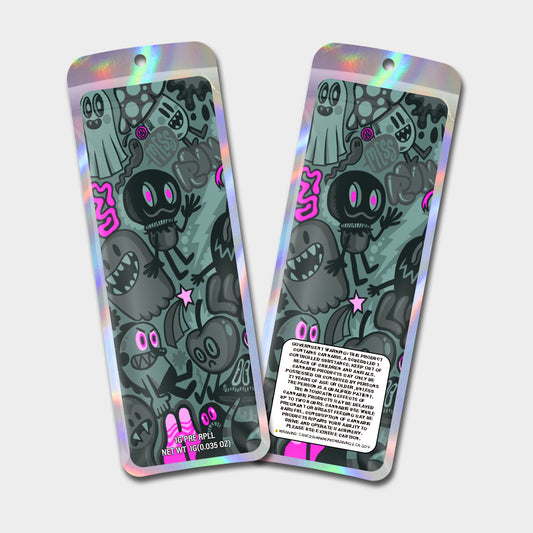 Miss 1G Labeled Pre-Roll Mylar Bags