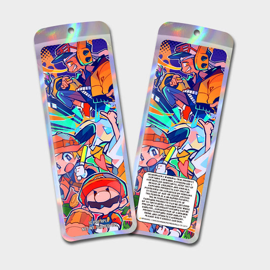 Light 1G Labeled Pre-Roll Mylar Bags