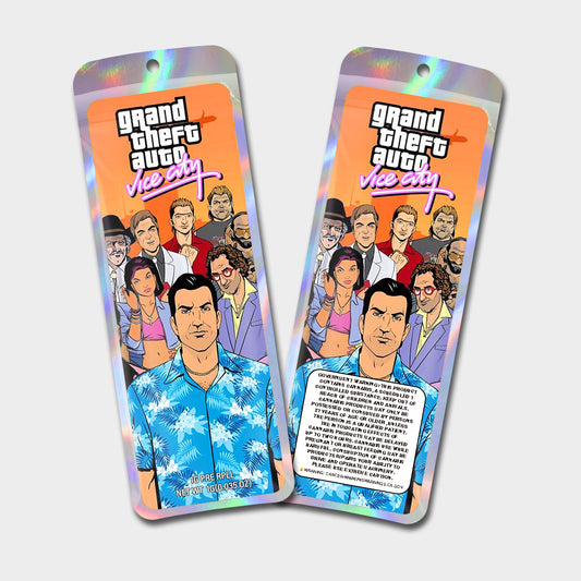 Grand Theft Auto Vice City 1G Labeled Pre-Roll Mylar Bags