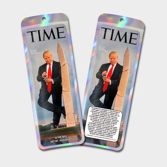 Time 1G Labeled Pre-Roll Mylar Bags