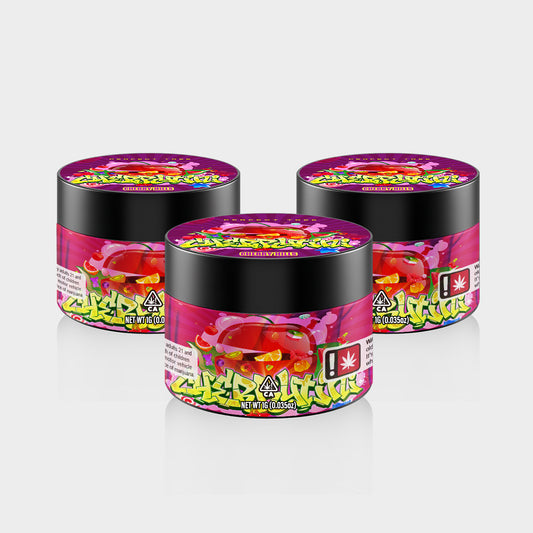 Cherry Hills 1G PET Jars - Labelled