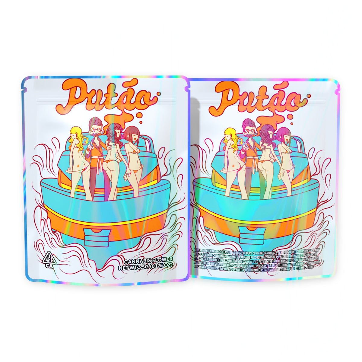 Putia Mylar Bags 3.5 Grams