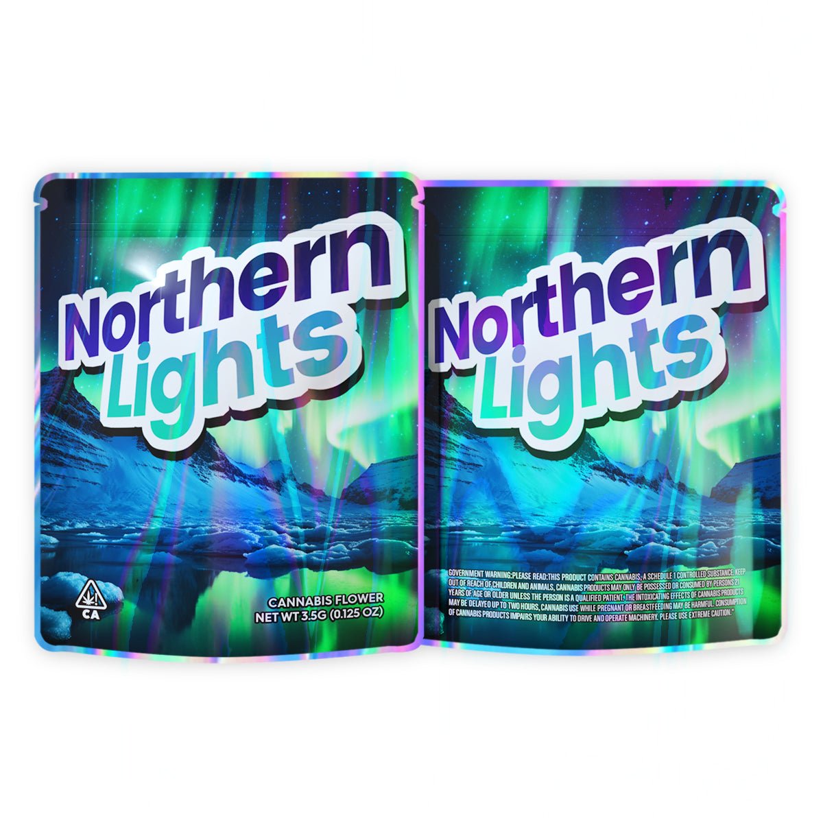 Northern Lights Mylar Bag 3.5G