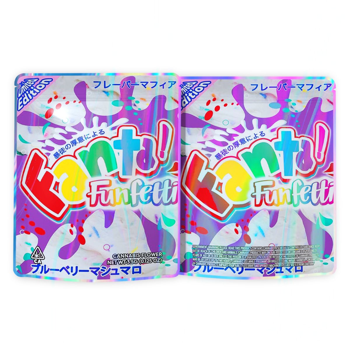 Fanta Funfetti Mylar Bags 3.5 Grams