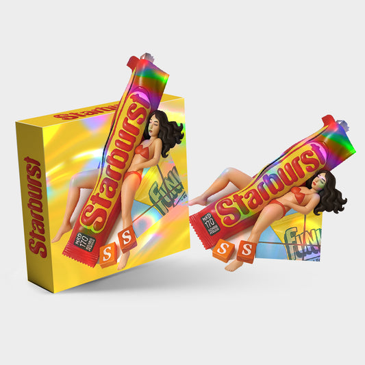 Starburst 3.5G Mylar Bag With Box