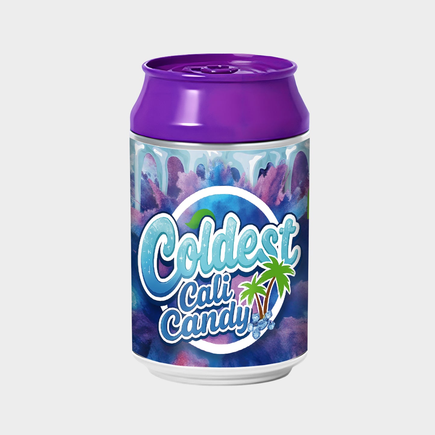 Goldest Cali Candy New 3.5g Soda Can Design Plastic Jars