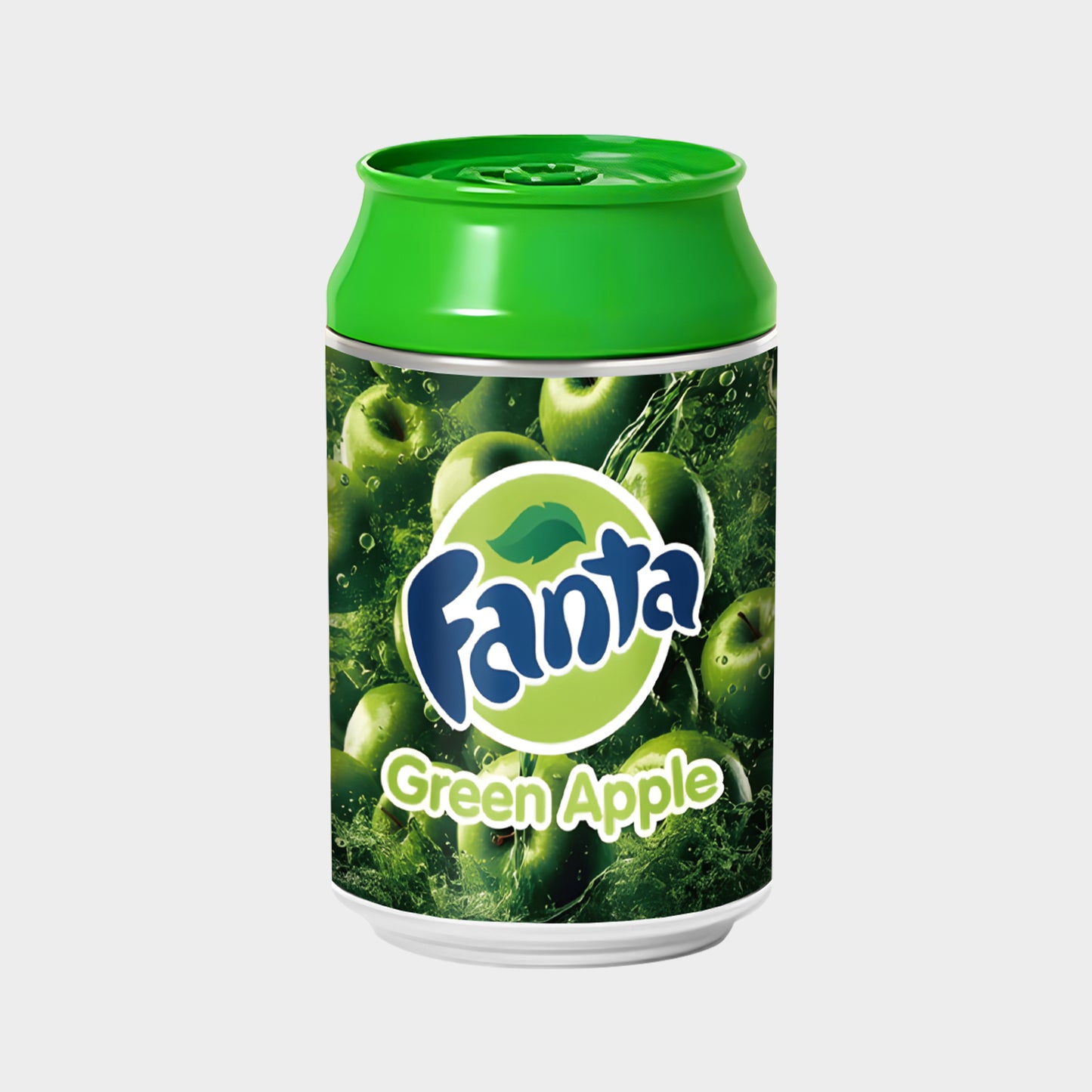Fanta Green Apple New 3.5g Soda Can Design Plastic Jars