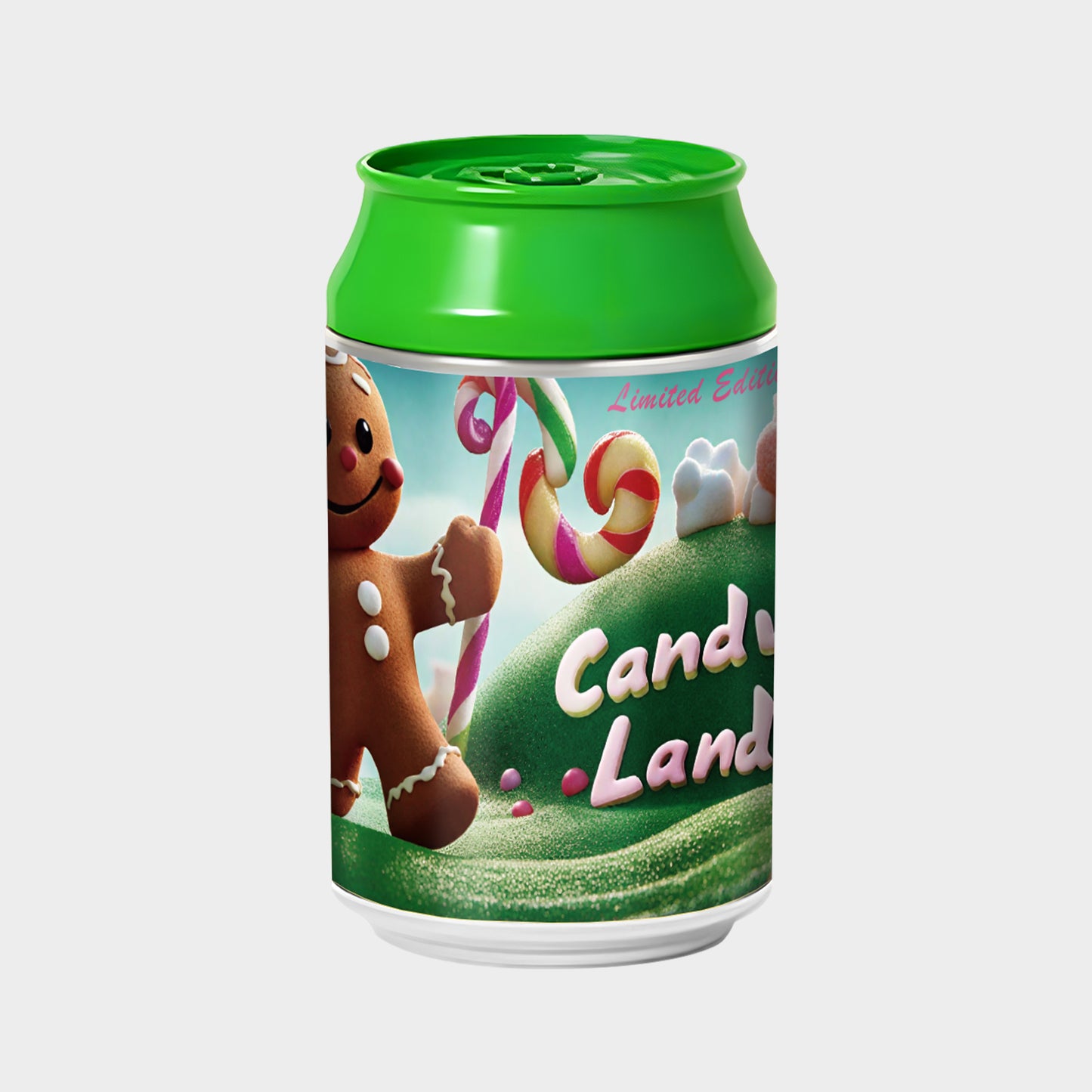 Candy Land New 3.5g Soda Can Design Plastic Jars
