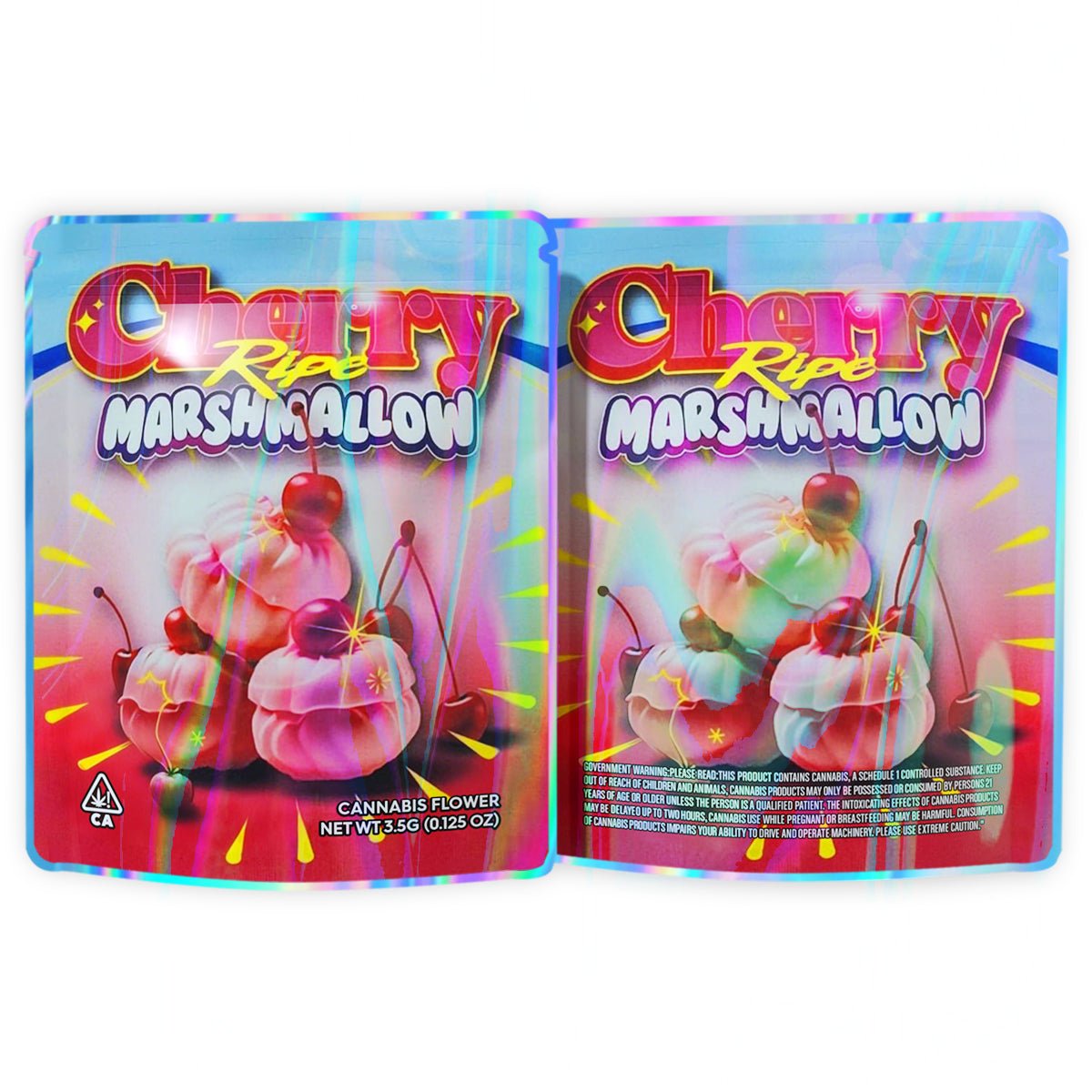Cherry Ripe Marshmallow 3.5G Mylar Bags