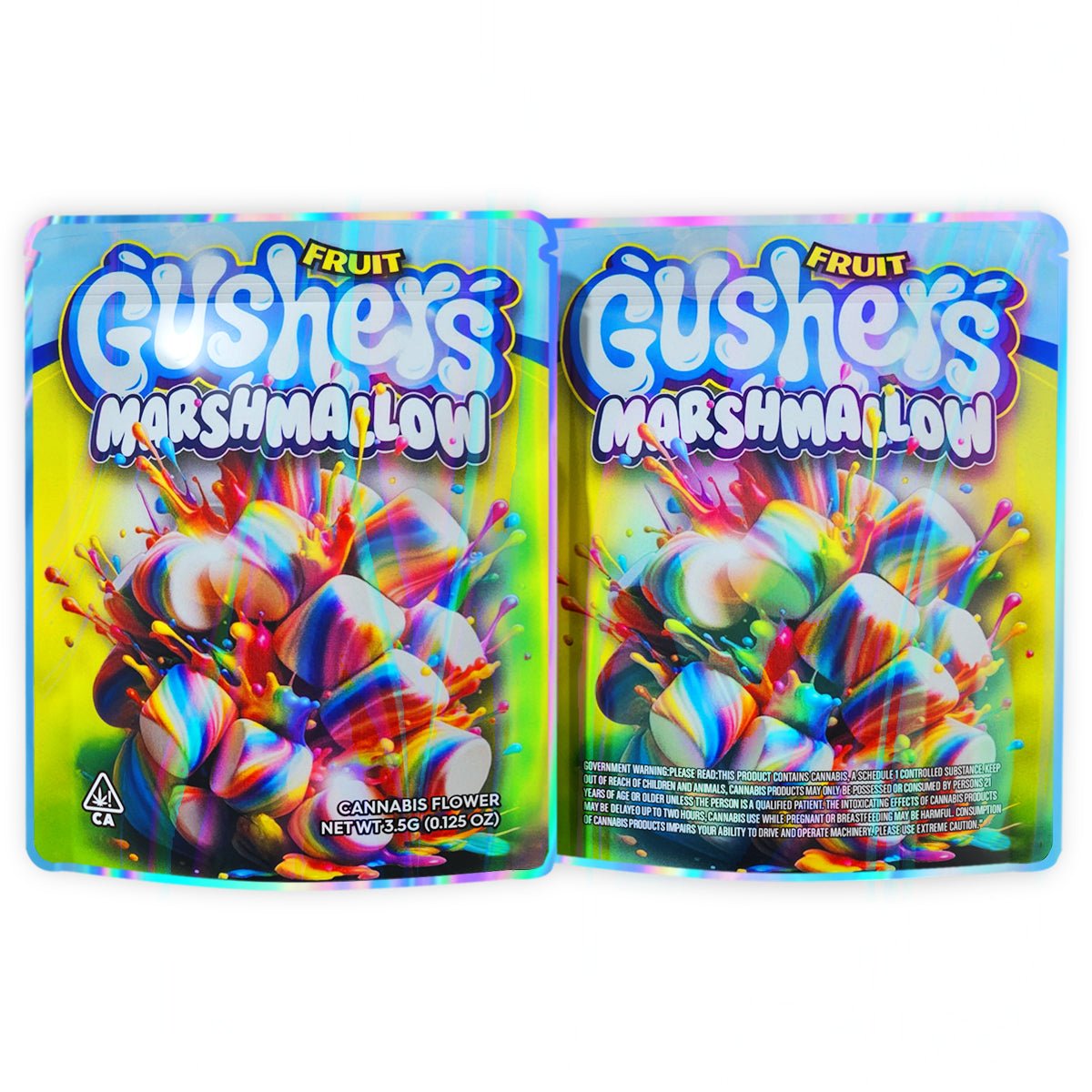 Fruit Gushers Marshmallow 3.5G Mylar Bags