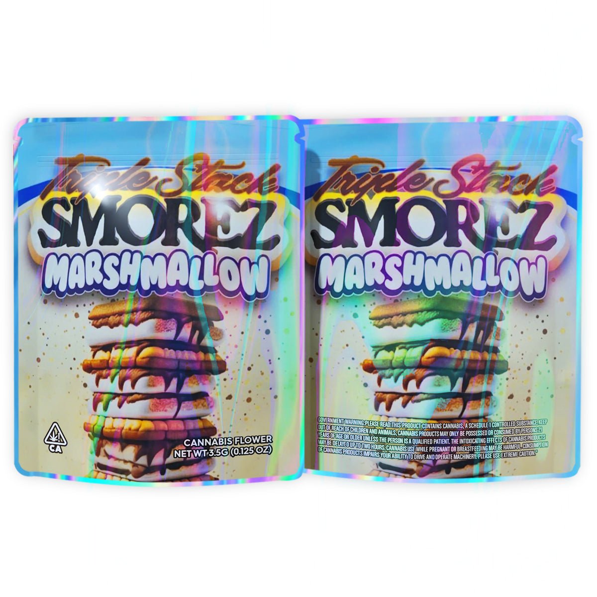 Trinle Stack Smorez Marshmallow 3.5G Mylar Bags