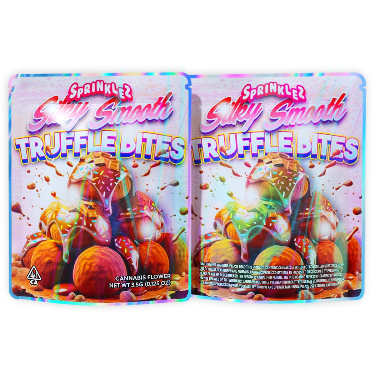 Sprinklez Silky Smooth Truffle Bites 3.5G Mylar Bags