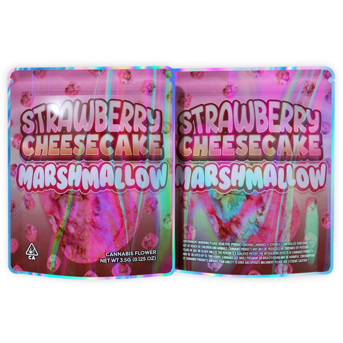 Strawberry Cheesecake Marshmallow 3.5G Mylar Bags