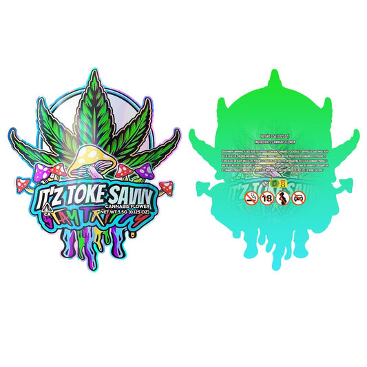 It'z Time Savvy Stan Terry 3.5G Mylar Bags