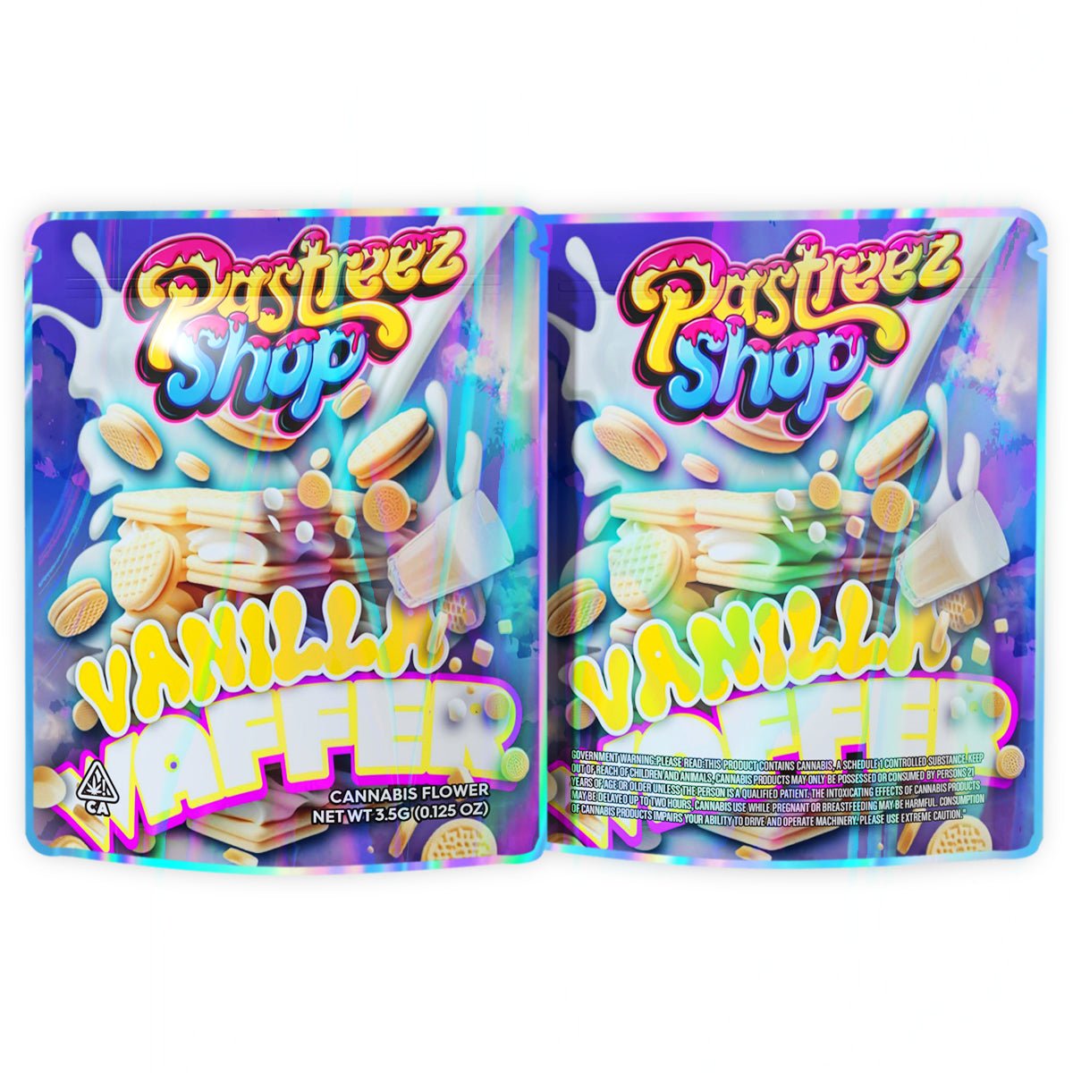 Vanilla Waffer 3.5G Mylar Bags