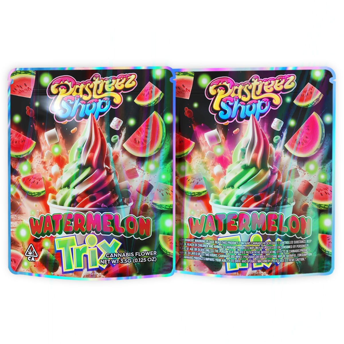 Watermelon Trix 3.5G Mylar Bags