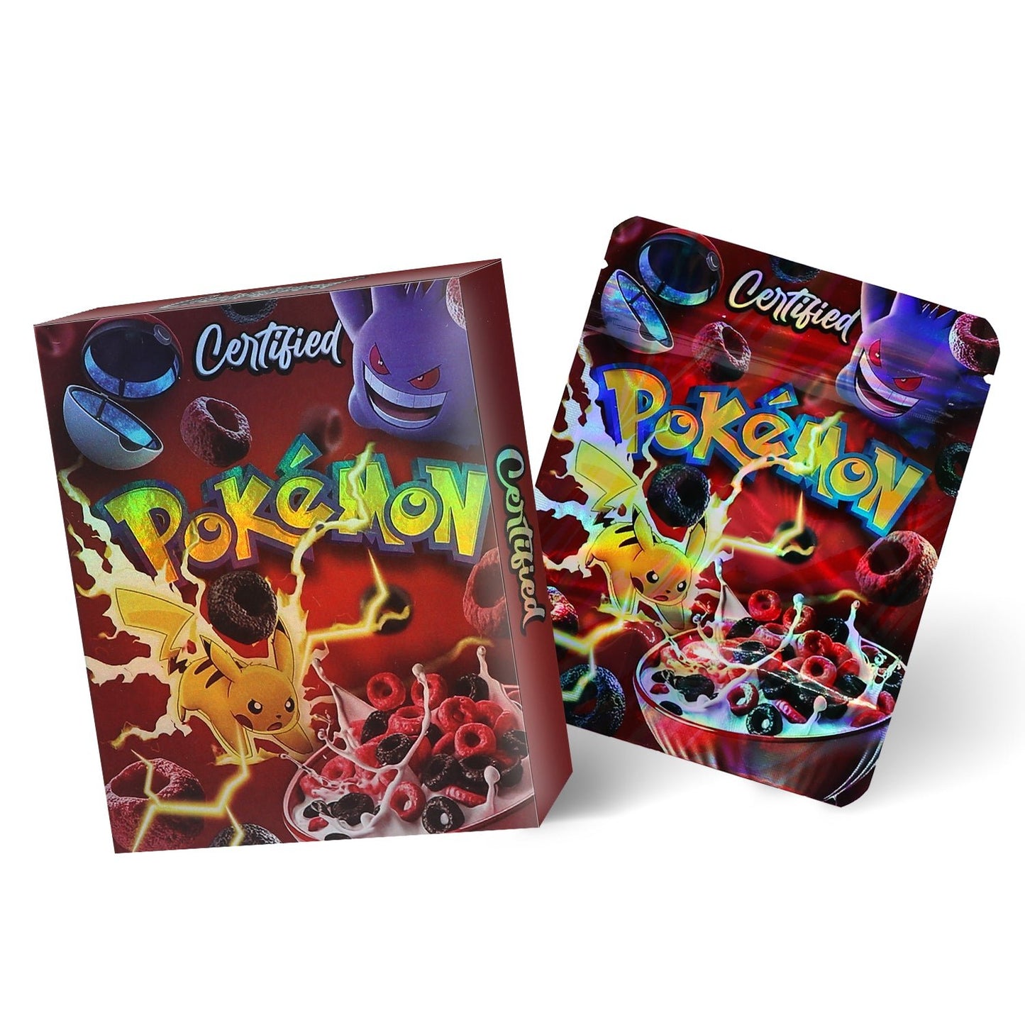 Certified 3.5G Mylar Bag With Box