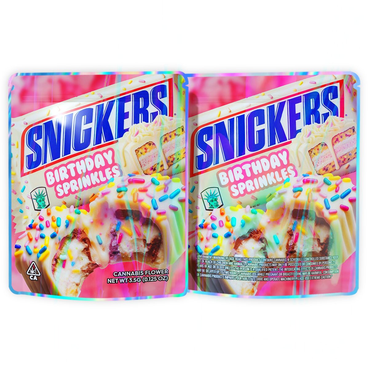 Birthday Sprinklez 3.5G Mylar Bags