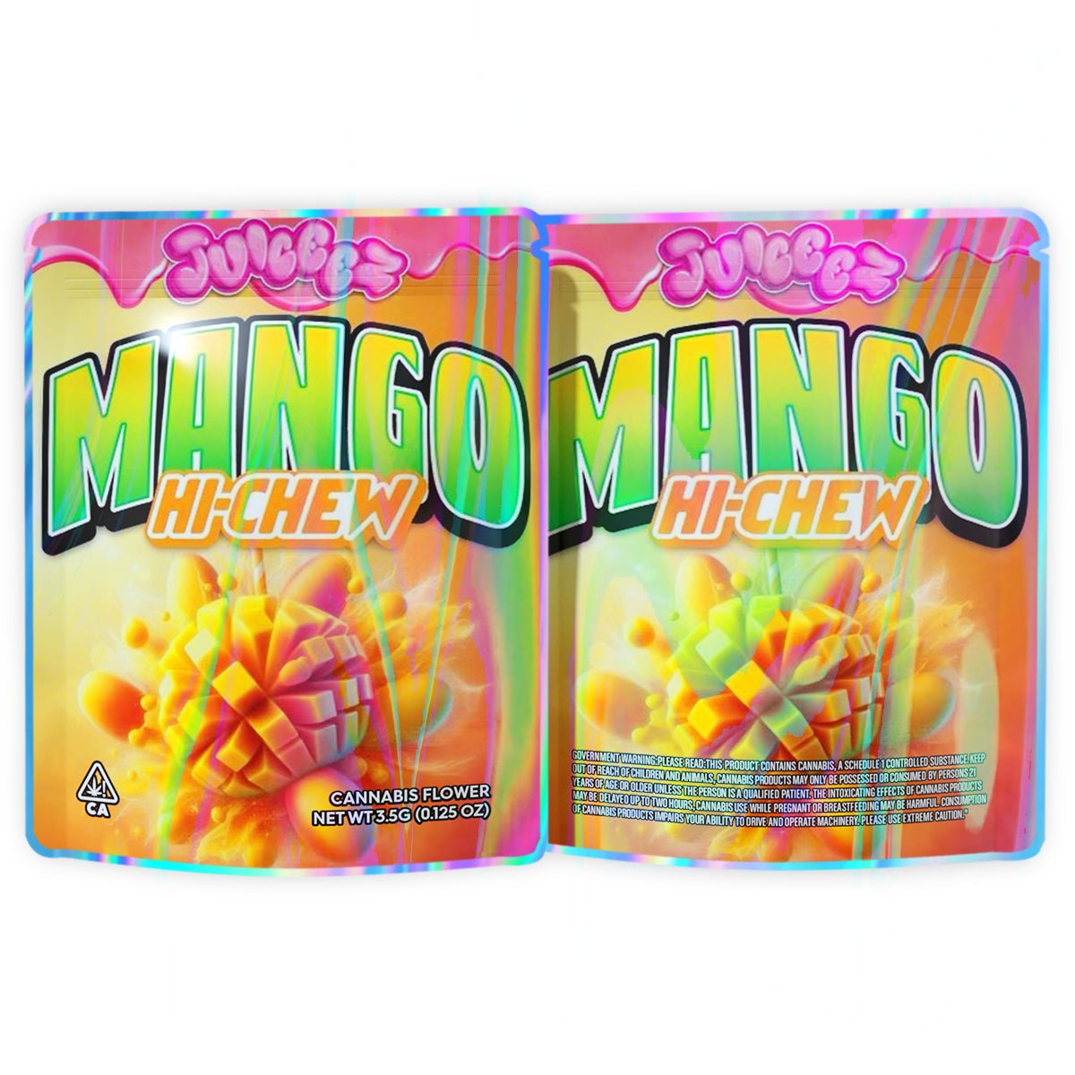 Mango Hi-Chew 3.5G Mylar Bags