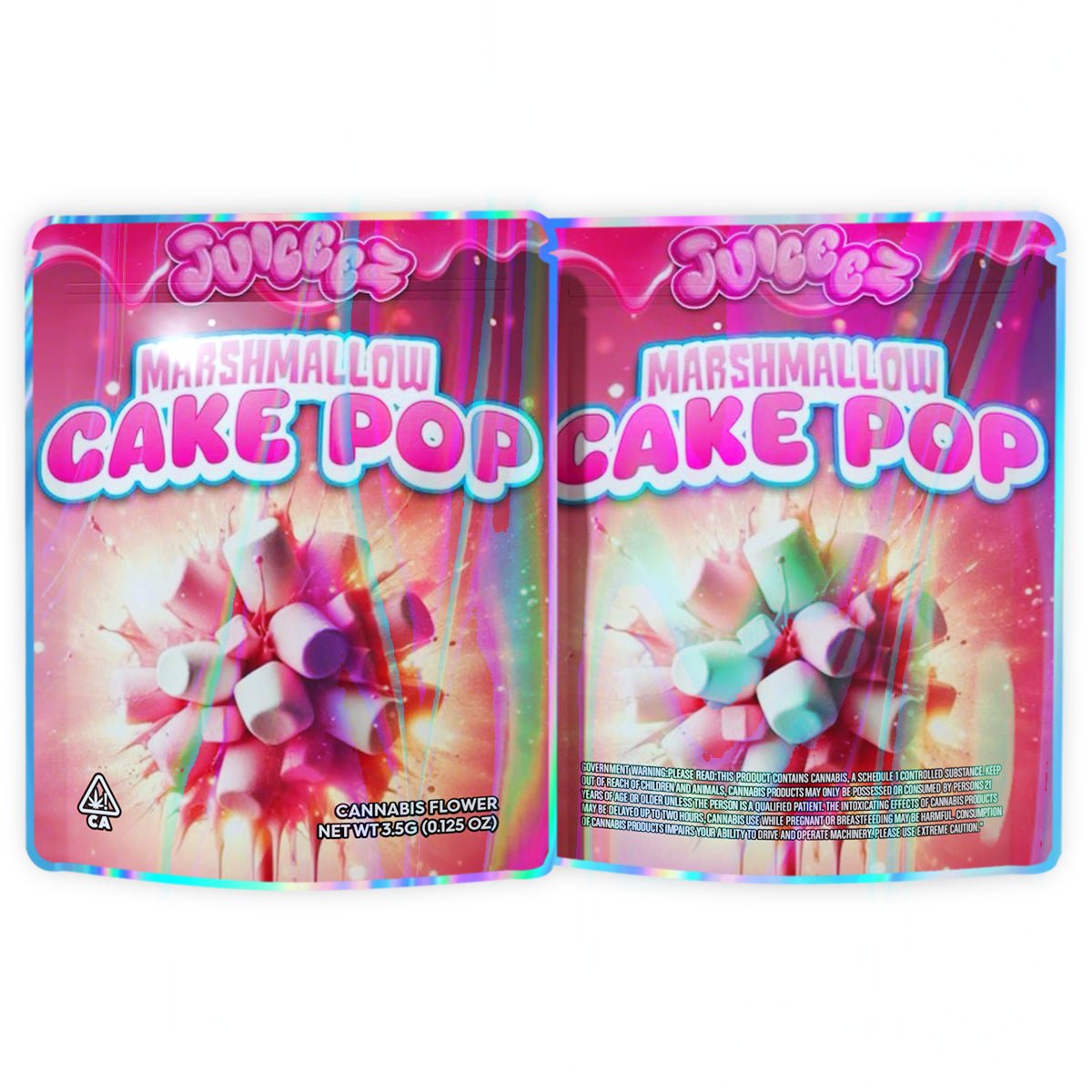 Marshmallow Cake POP Mylar Bags 3.5G