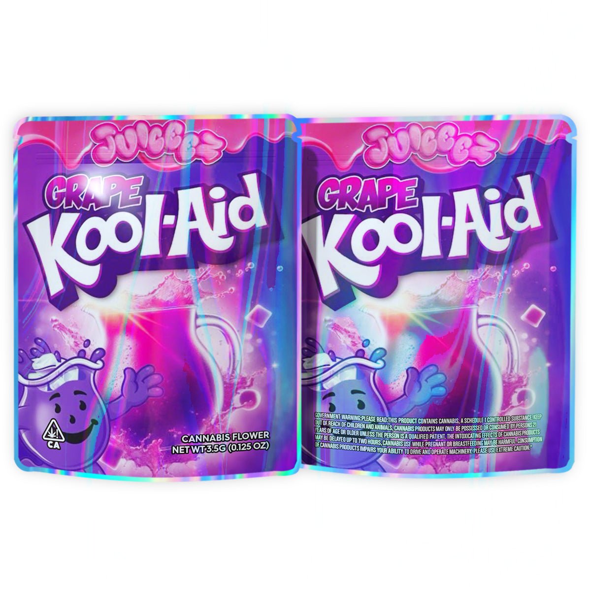 Grape Kool-Aid 3.5G Mylar Bags