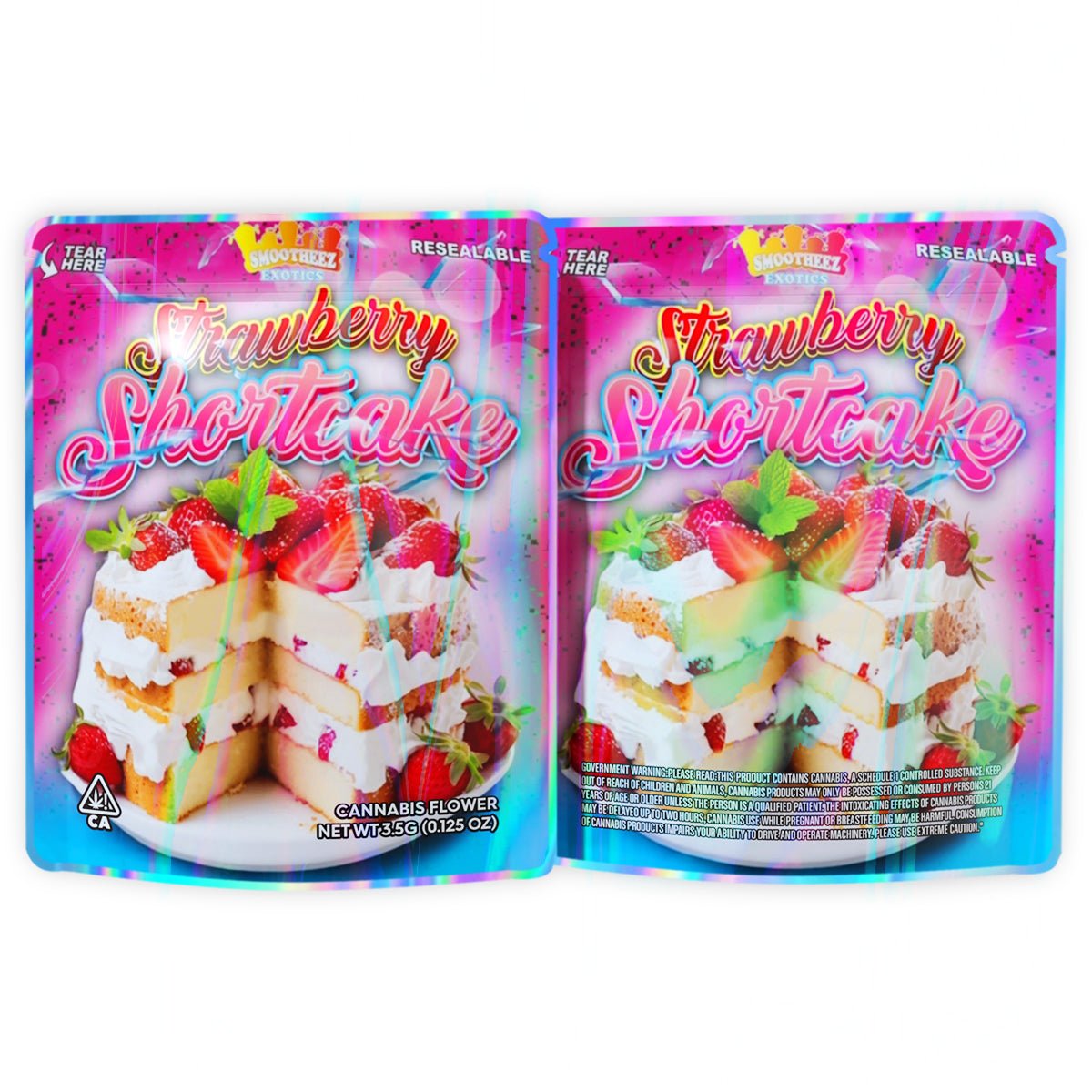 Strawberry Shortcake 3.5G Mylar Bags