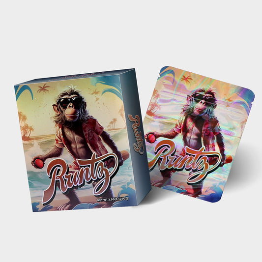 Runty B 3.5G Mylar Bag With Box
