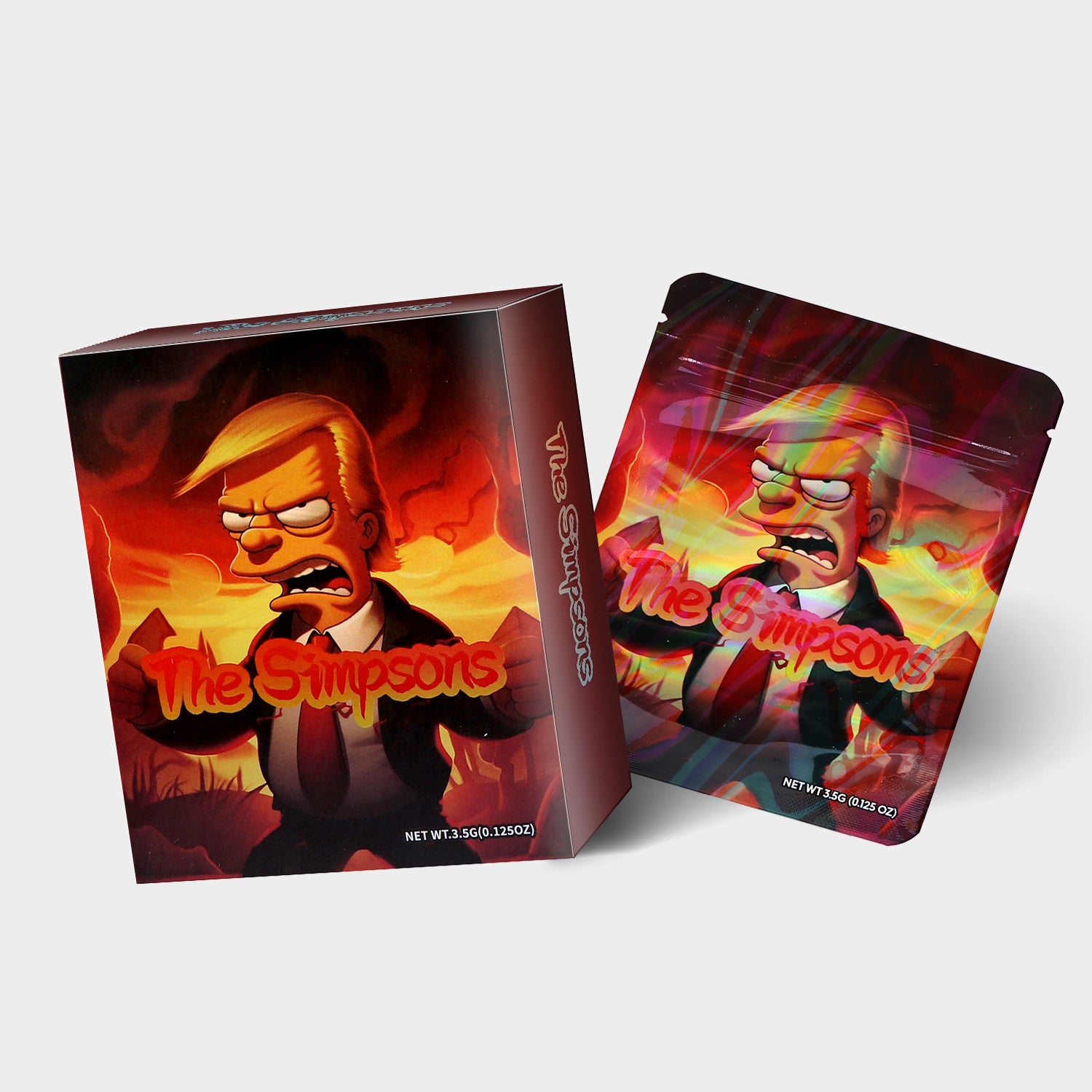 The Simpsons A 3.5G Mylar Bag With Box