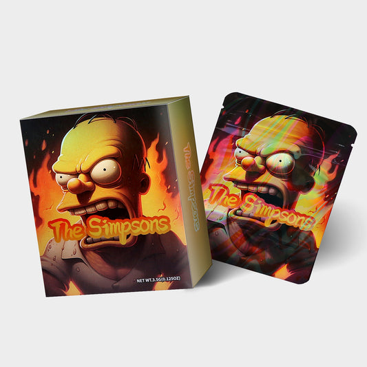 The Simpsons B 3.5G Mylar Bag With Box