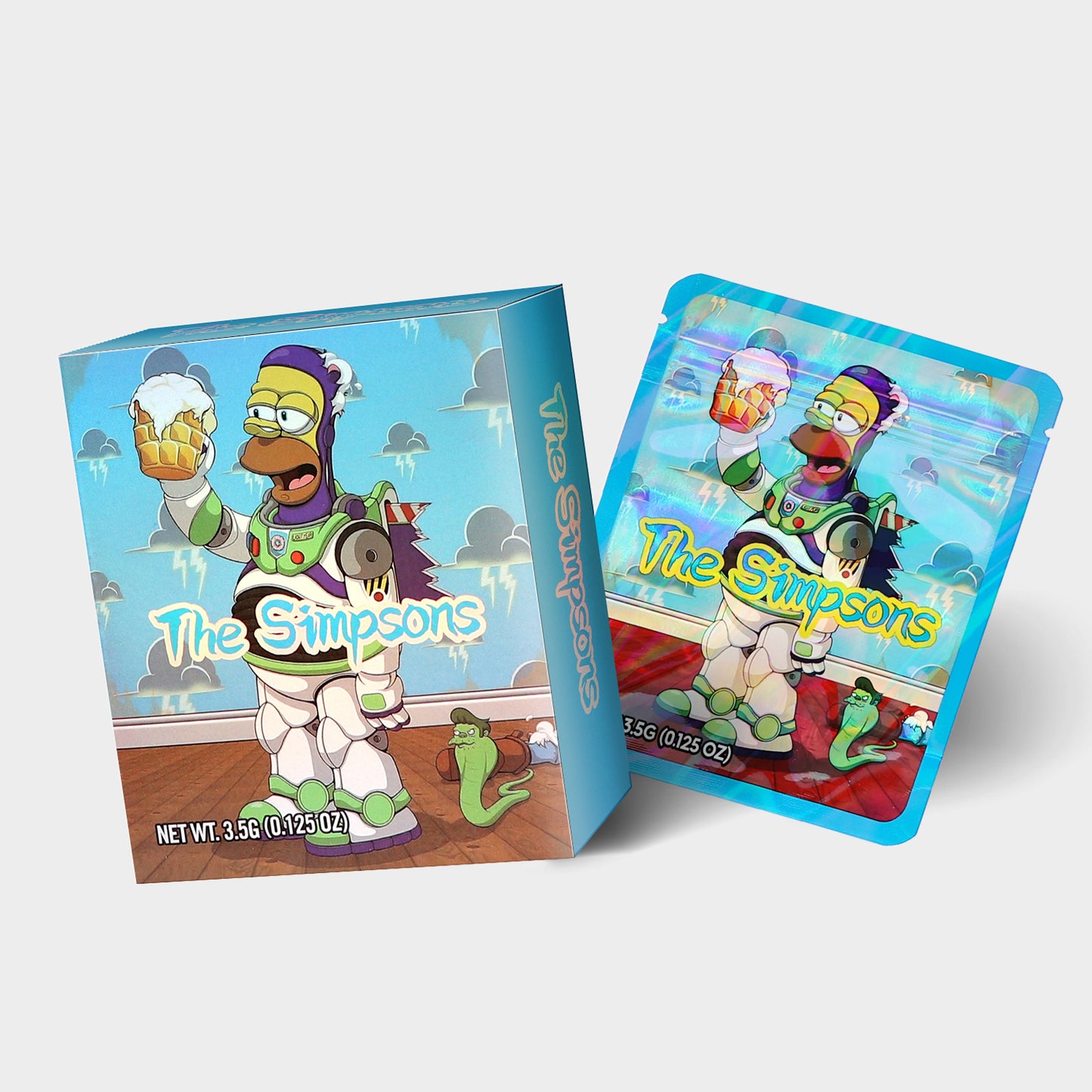 The Simpsons D 3.5G Mylar Bag With Box
