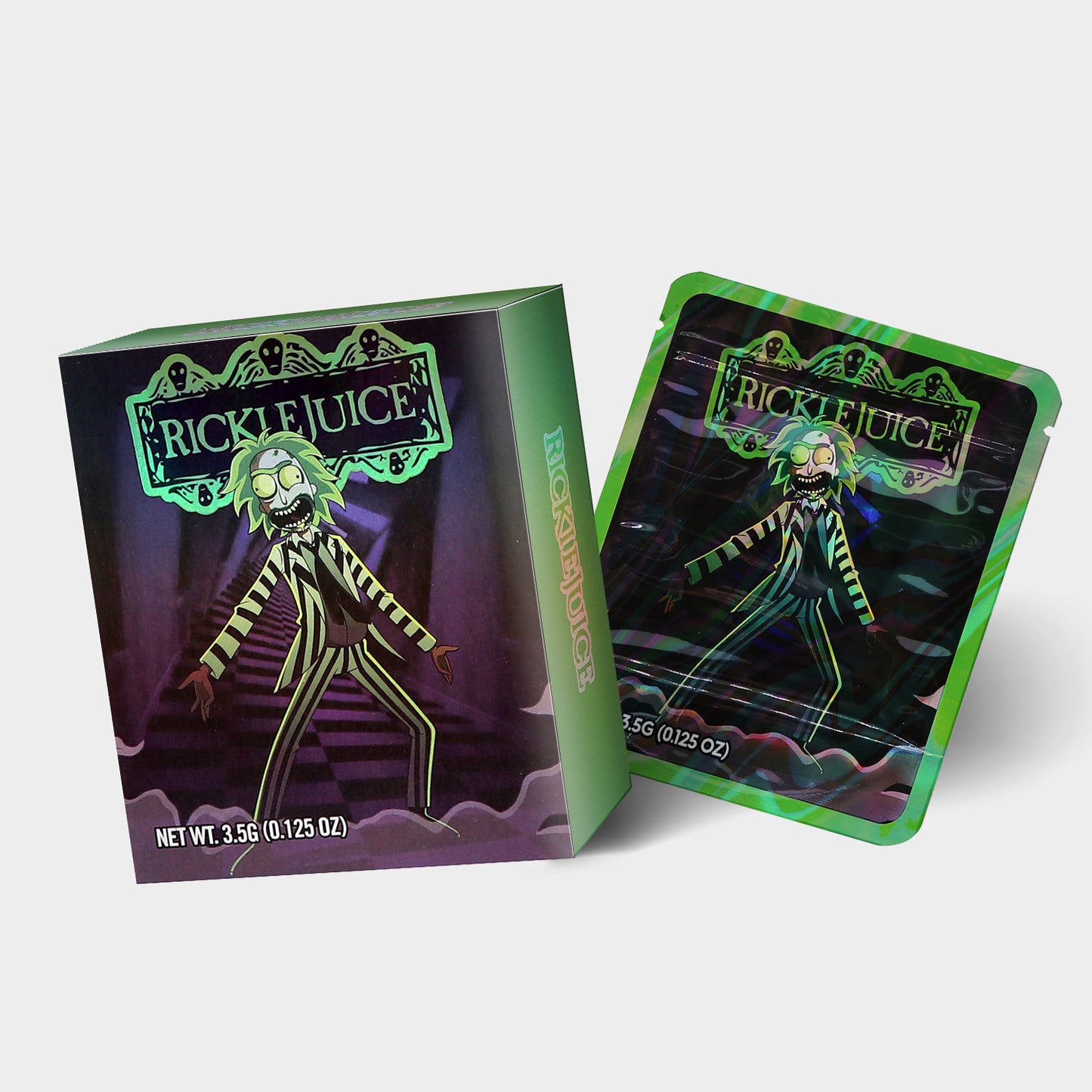 Rickie Juice 3.5G Mylar Bag With Box