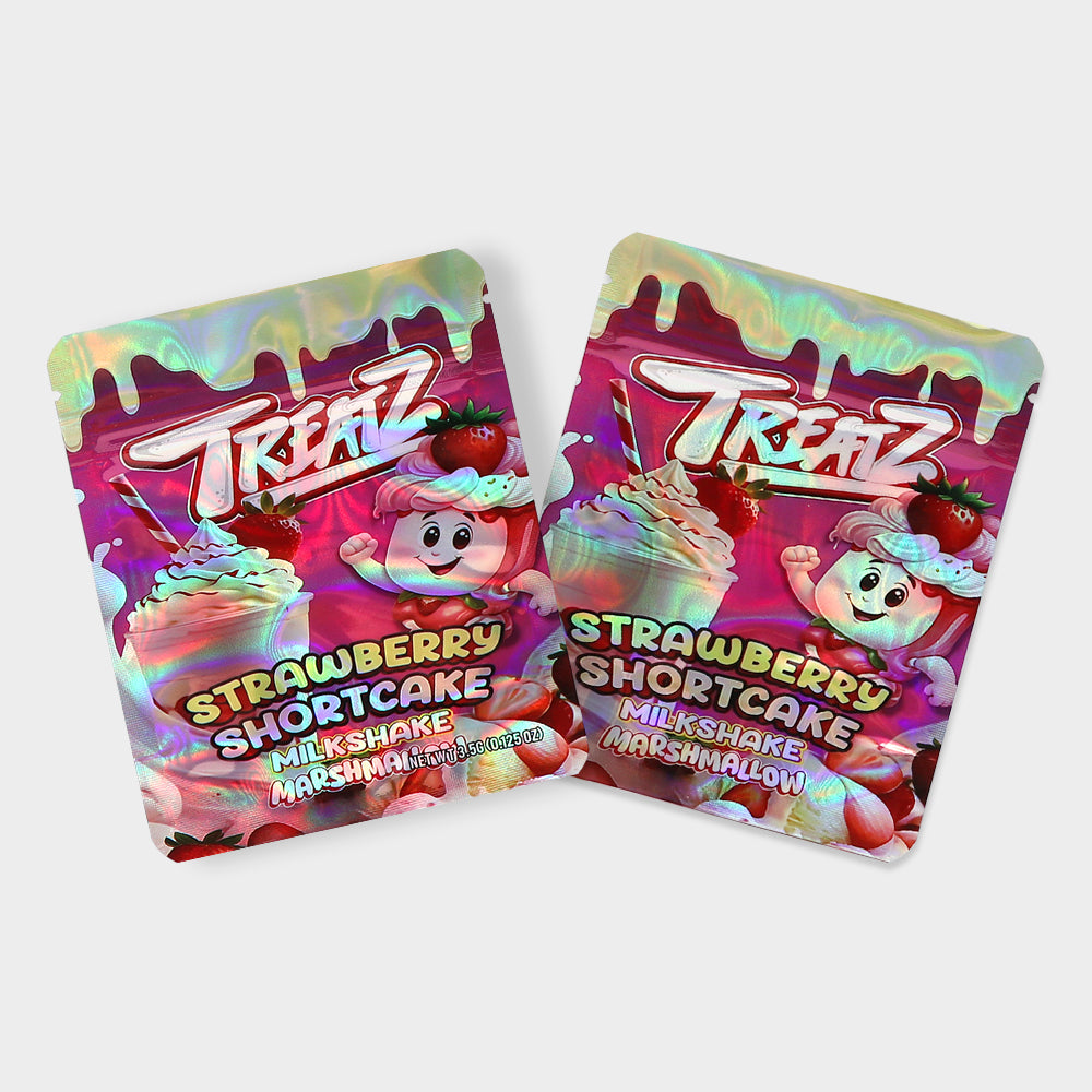 Strawberry Shortcake Milkshake Marshmallow 3.5G Mylar Bags