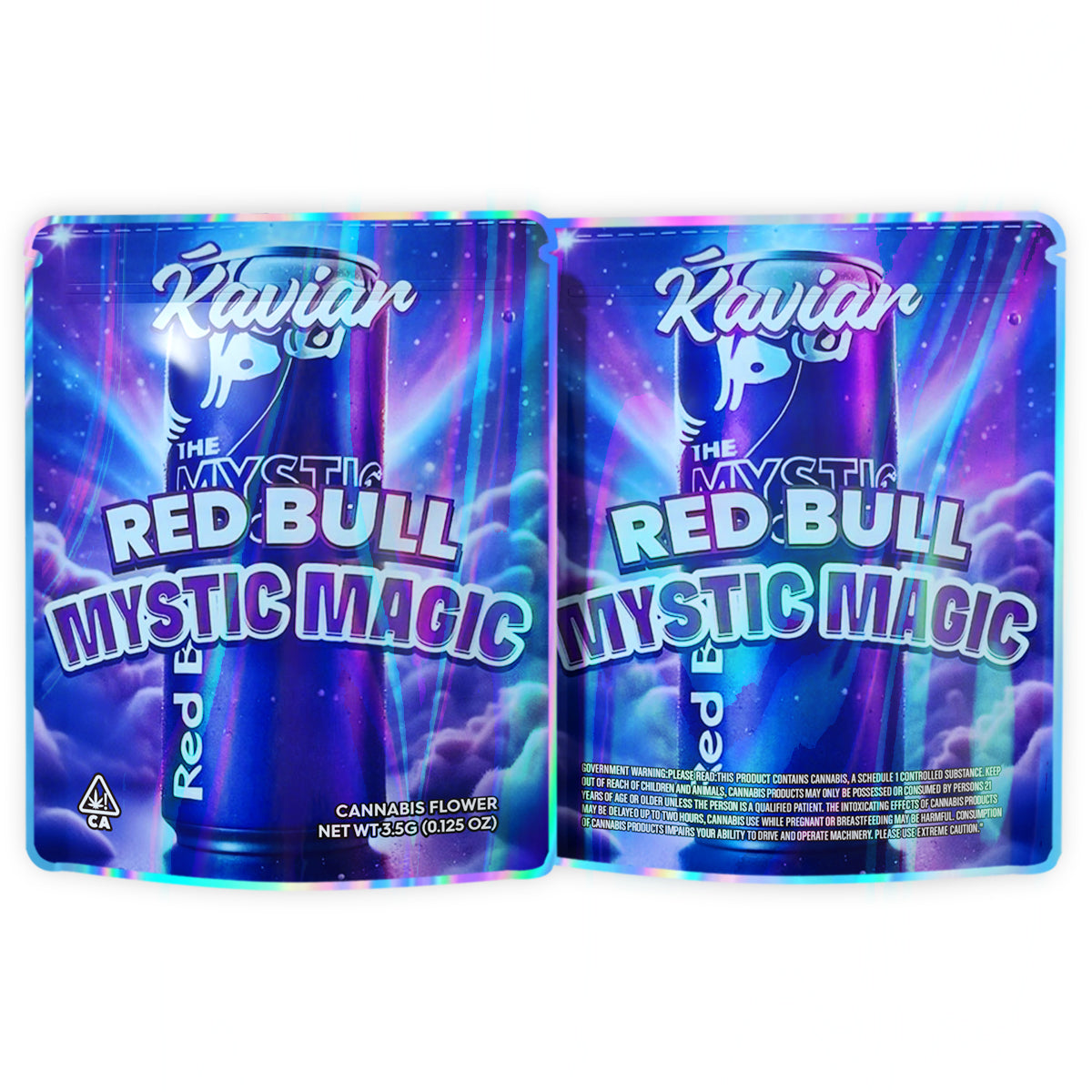 Red Bull Mystic Magic 3.5G Mylar Bags