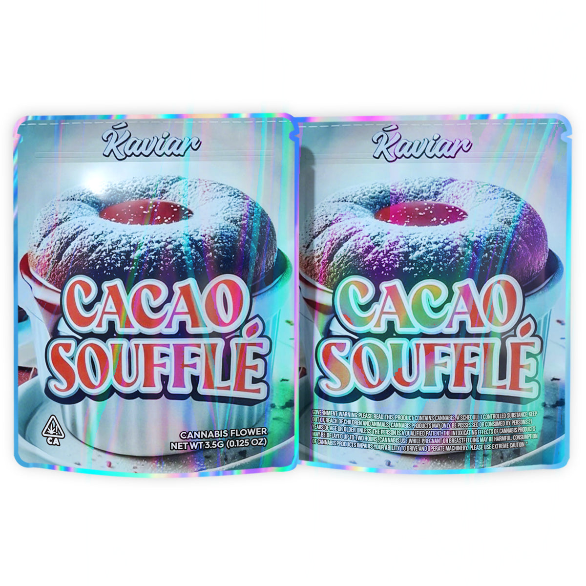 Cacao Souffle 3.5G Mylar Bags