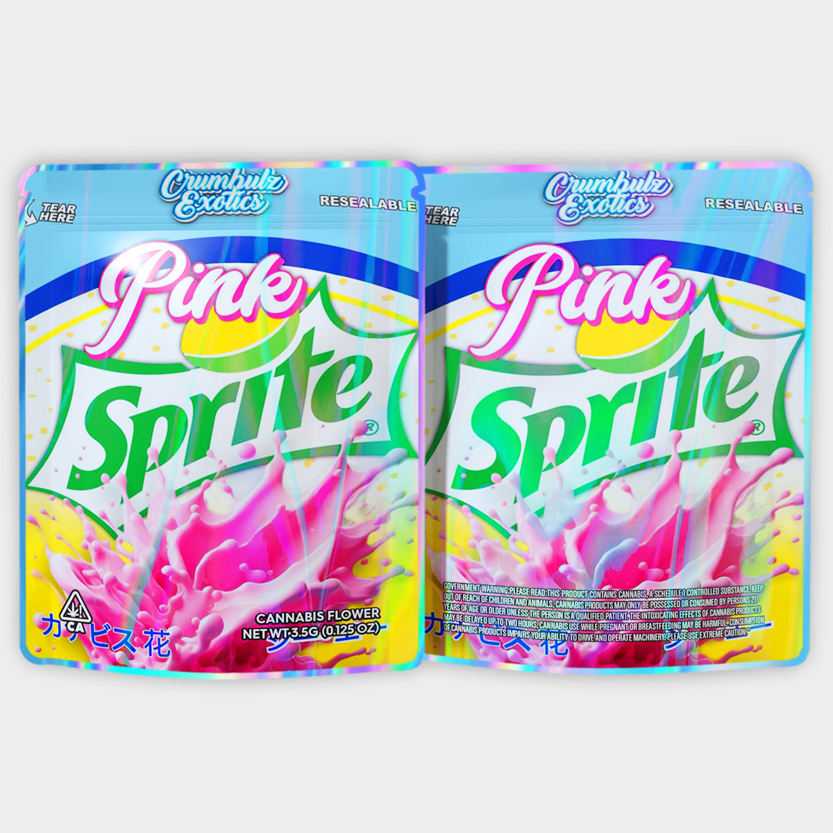 Pick Sprite 3.5G Mylar Bags