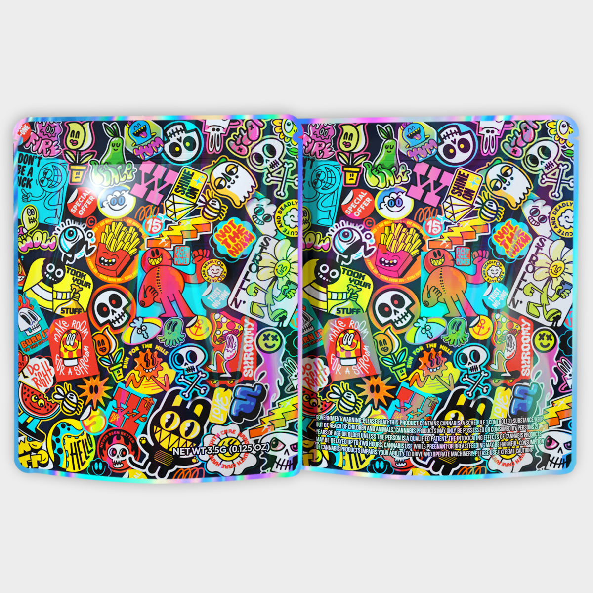 Not The Norm 3.5G Mylar Bags