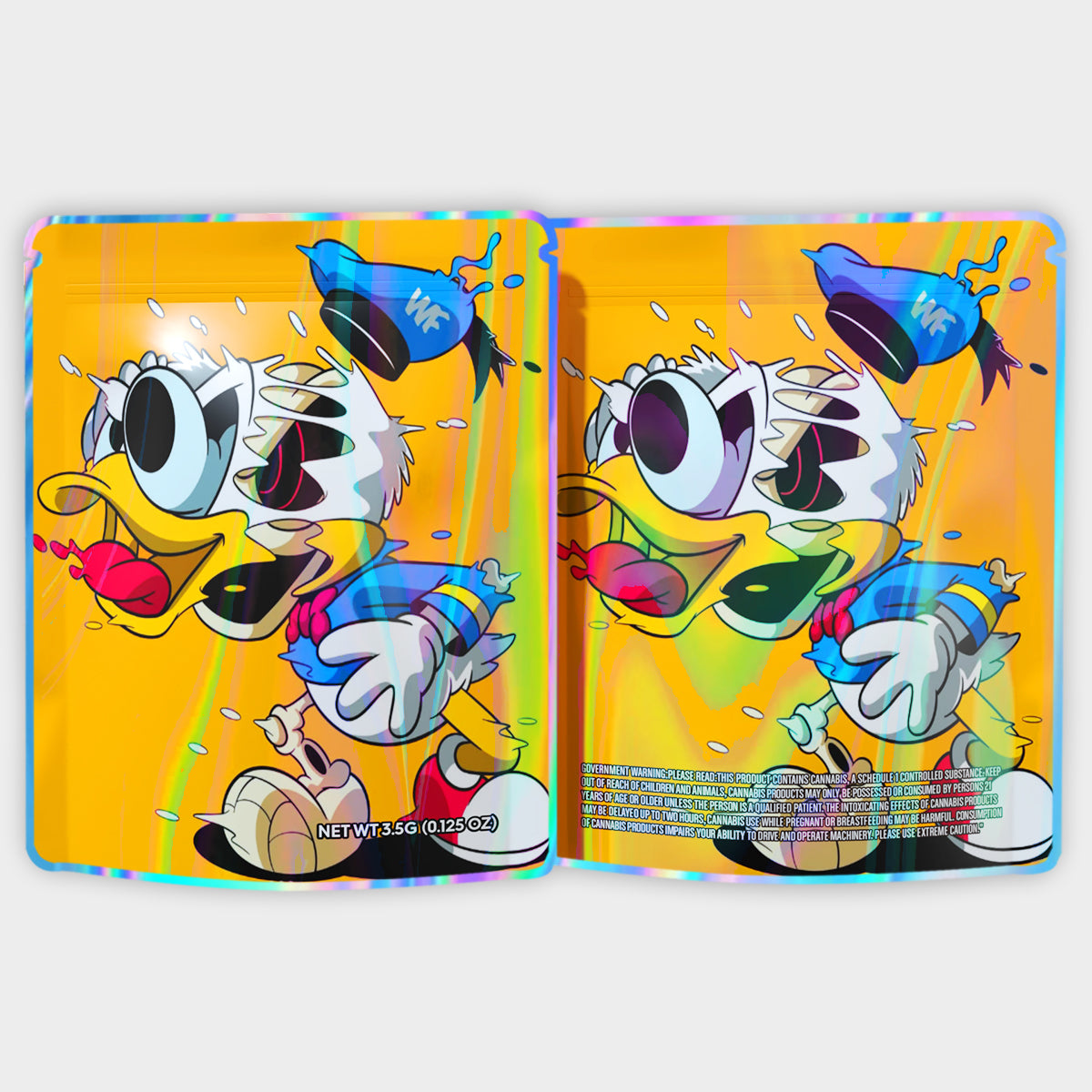 Donald Duck 3.5G Mylar Bags