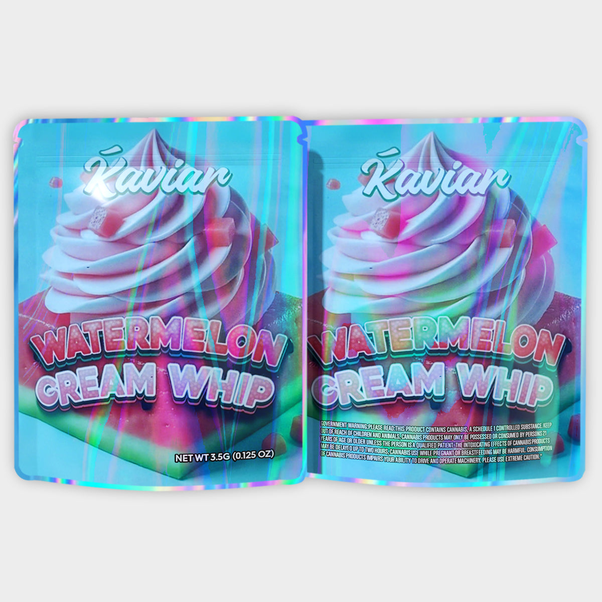 Watermelon Cream Whip 3.5G Mylar Bags