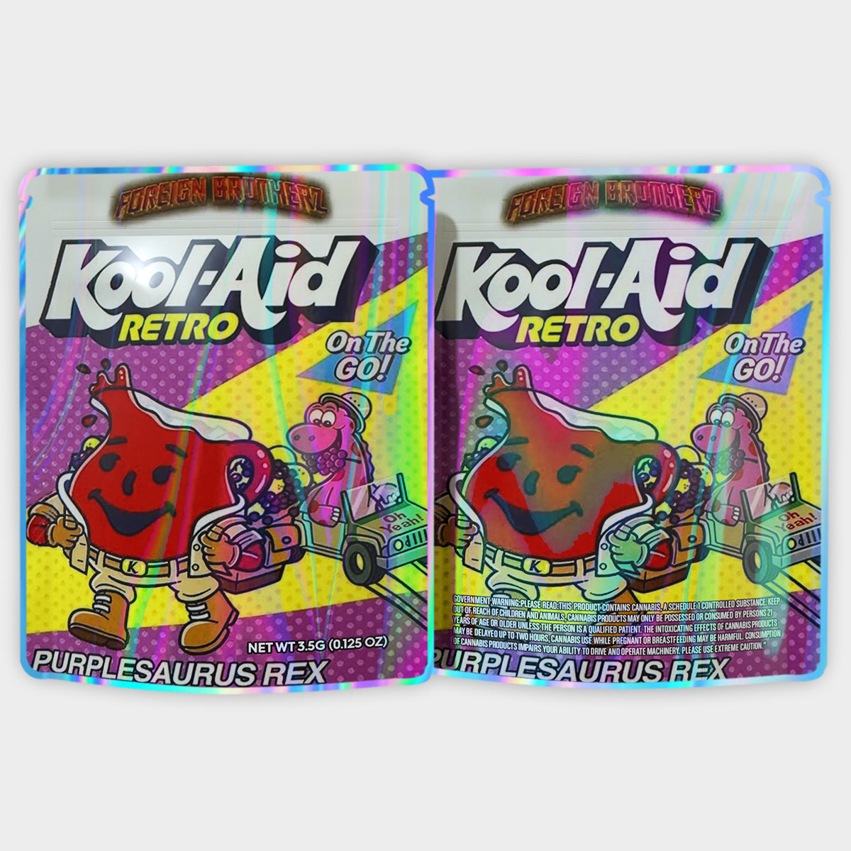Kool Aid Retro 3.5G Mylar Bags
