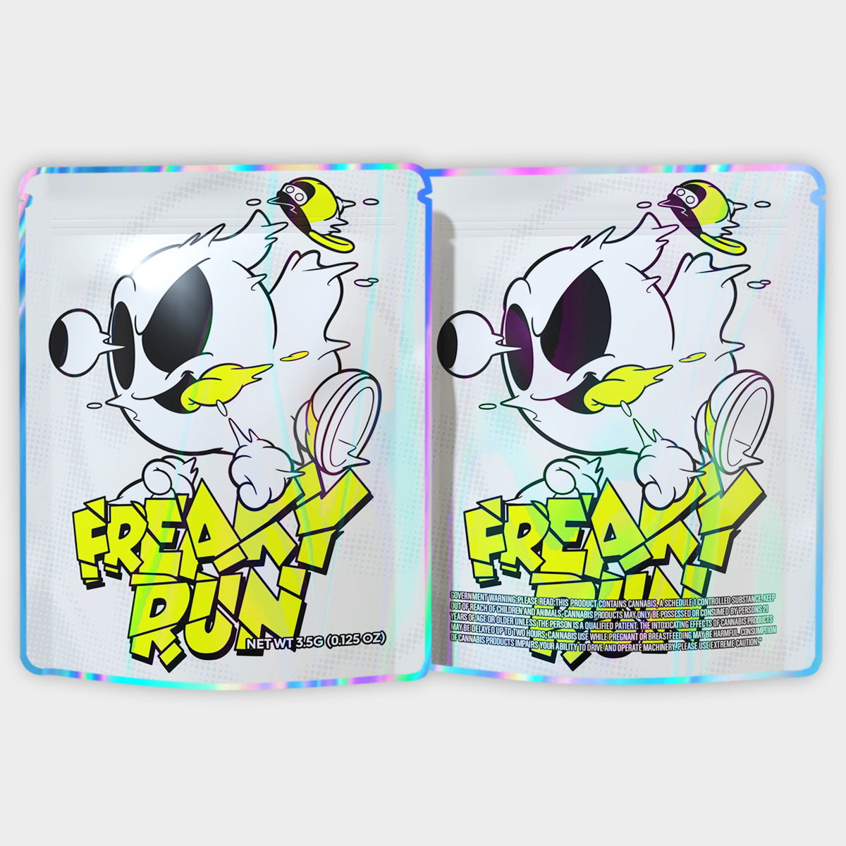 Freaky Run 3.5G Mylar Bags