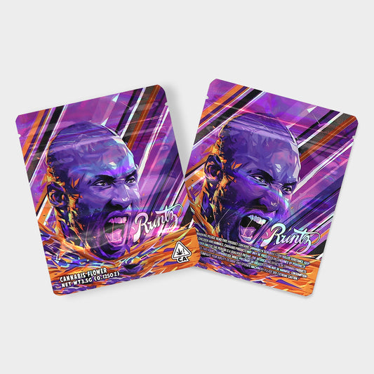 Runty 3.5G Mylar Bags