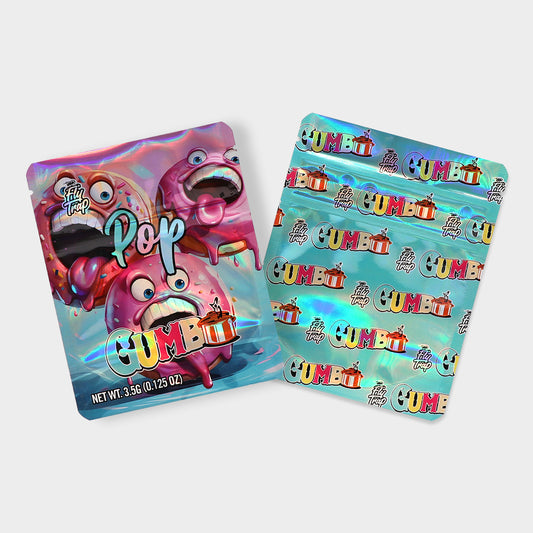 Gumb Pop 3.5G Mylar Bags