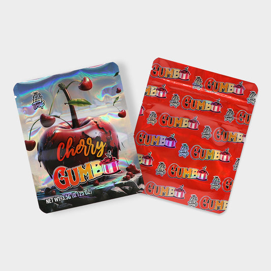 Gumb Cherry 3.5G Mylar Bags