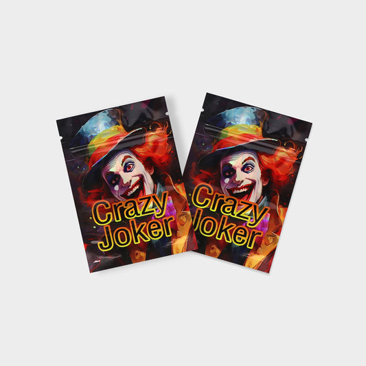 Crazy Joker 1G Mylar Bags